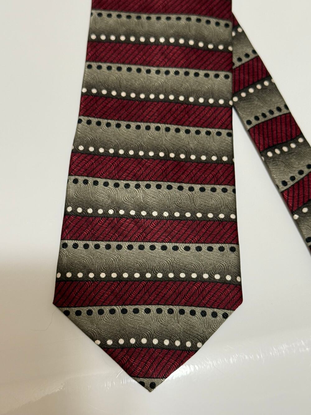 Vintage Ziggurat 90's Men's Necktie - Tie - Classic Abstract